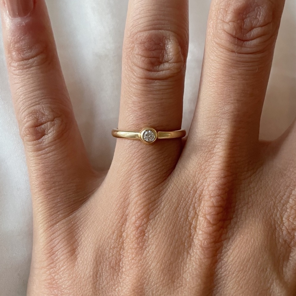 renna gold diamond ring